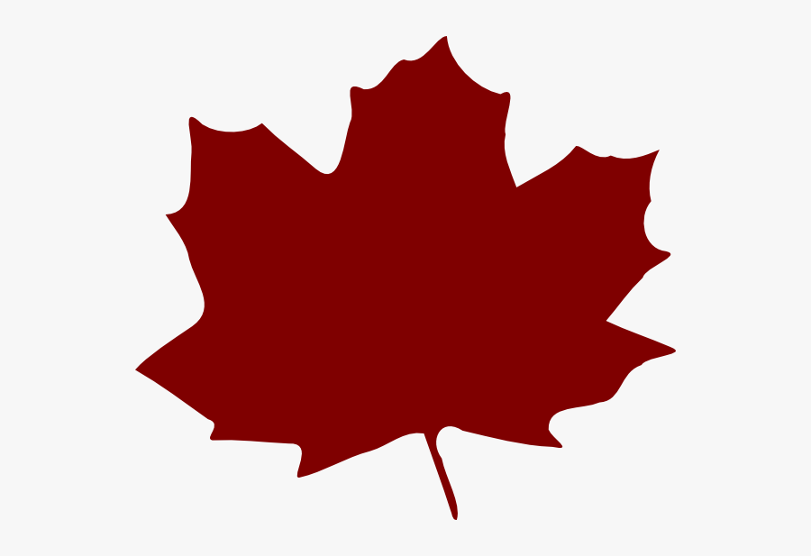 Large Fall Leaves Clipart - Large Cartoon Fall Leaves, Transparent Clipart