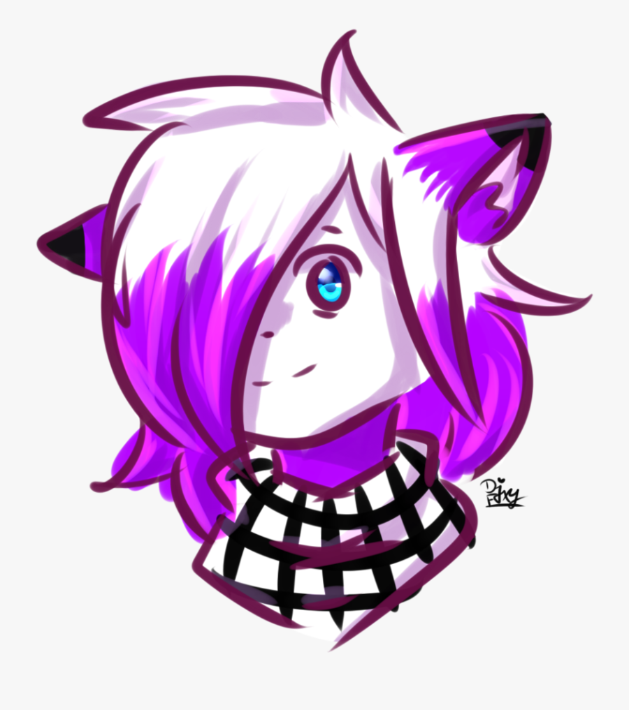 Purple Sketch - Cartoon, Transparent Clipart