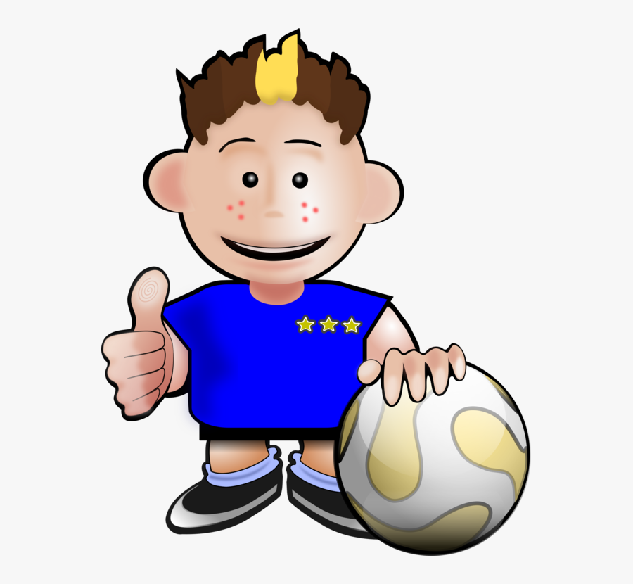 Boy,cheek,thumb - Soccer Clip Art, Transparent Clipart