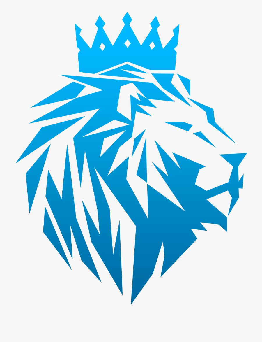 Lion Icon Png - Logo Blue Lion Png, Transparent Clipart