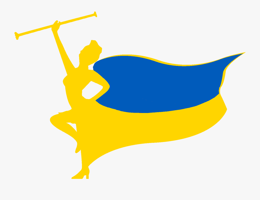 Ukraine - Baton Twirl Clip Art Png, Transparent Clipart