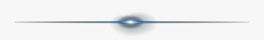 Centered Blue Lens Flare - Lens Flare Line Png, Transparent Clipart