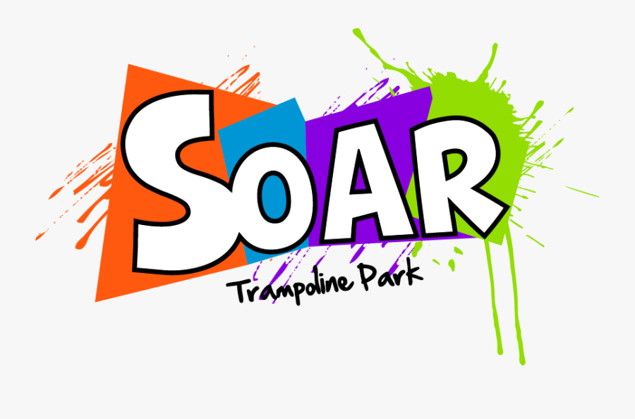 Soar - Soar Trampoline Park Logo, Transparent Clipart