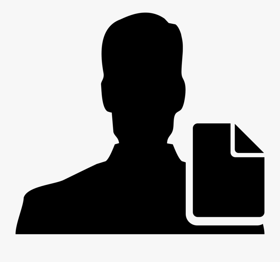 Head Shot Silhouette Clip Art - Headshot Clipart, Transparent Clipart