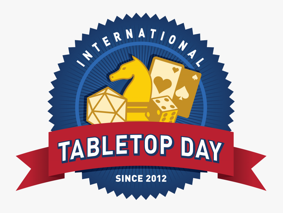 What S New At - International Tabletop Day, Transparent Clipart