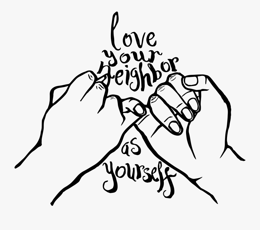 Good Samaritan Clipart Black And White, Transparent Clipart