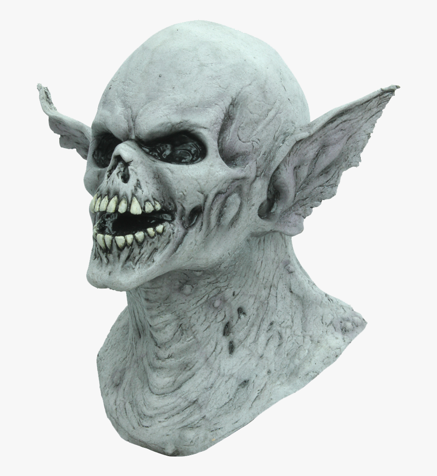 Banshee Halloween Mask - Vampire Ears, Transparent Clipart