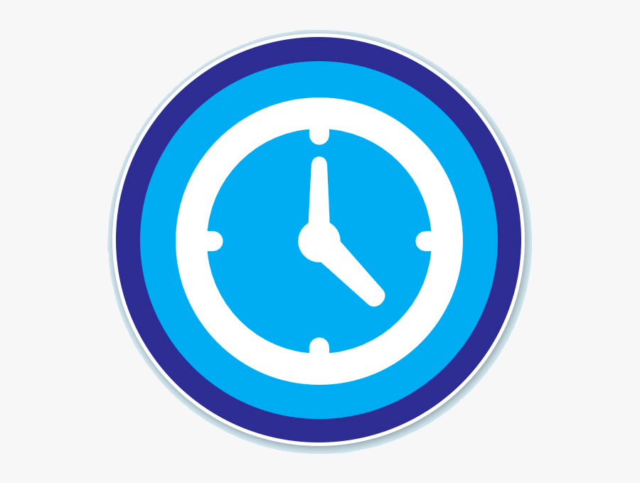 Wait Png High-quality Image - White Clock Icon Png, Transparent Clipart
