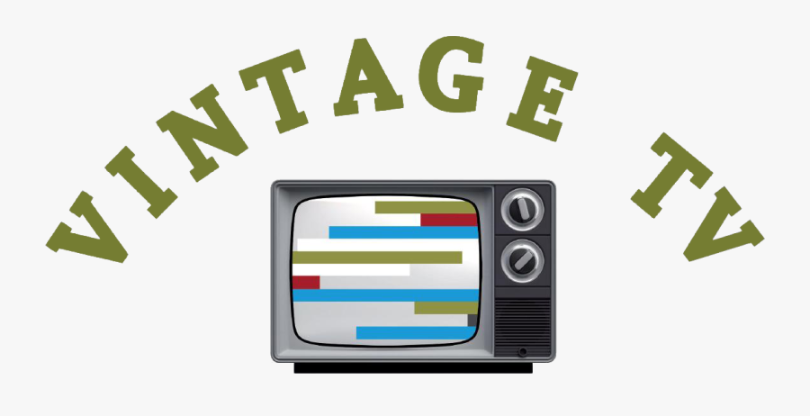 Transparent Vintage Tv Png - Vintage Tv Logo, Transparent Clipart