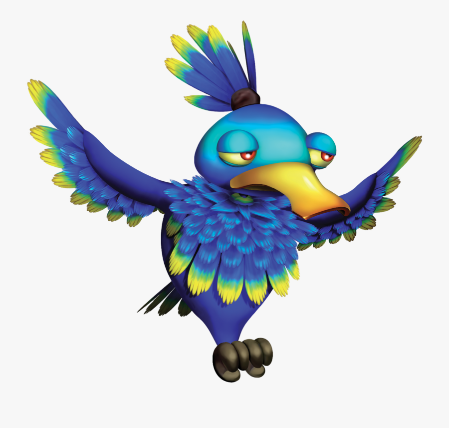 Donkey Kong Country Tropical - Donkey Kong Jungle Beat Bird, Transparent Clipart