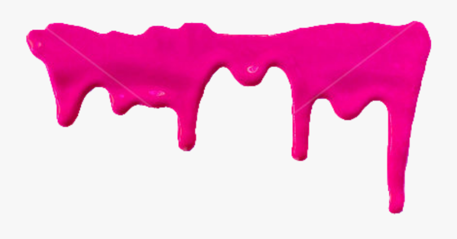 #border #edging #frame #pink #paint #dripping #drip - Pink Paint Dripping Png, Transparent Clipart