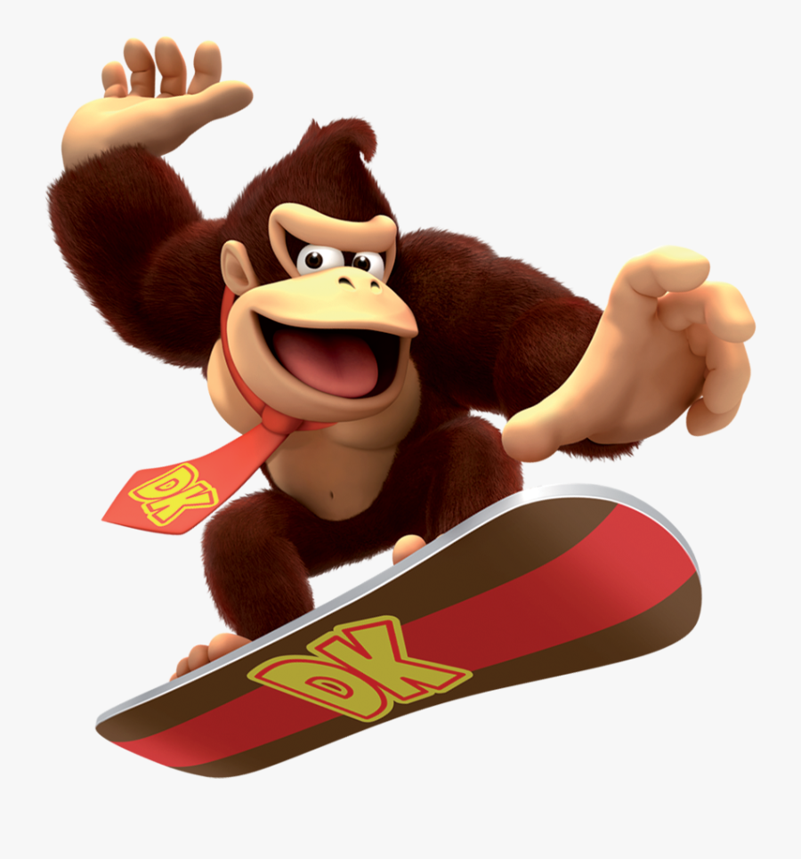 Donkey Kong Png Image - Mario And Sonic At The Olympic Winter Games Donkey, Transparent Clipart