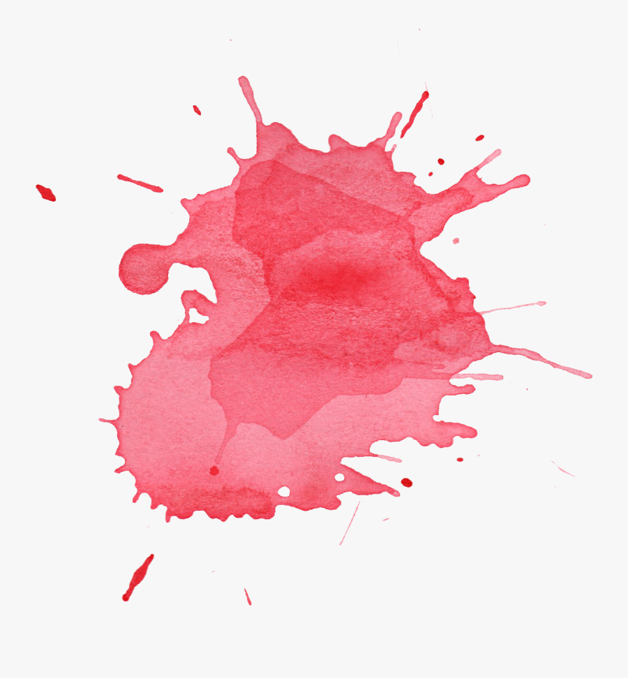 Watercolor Splatter - Beautiful Oops Activity, Transparent Clipart