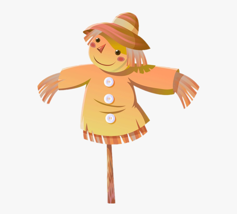 #scarecrow #colorful #cute #nice #colors #sama @samasabry15 - Straw Man Clipart, Transparent Clipart