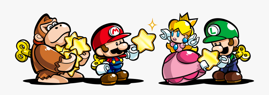 Mario Vs Donkey Kong Tipping Stars Toys, Transparent Clipart