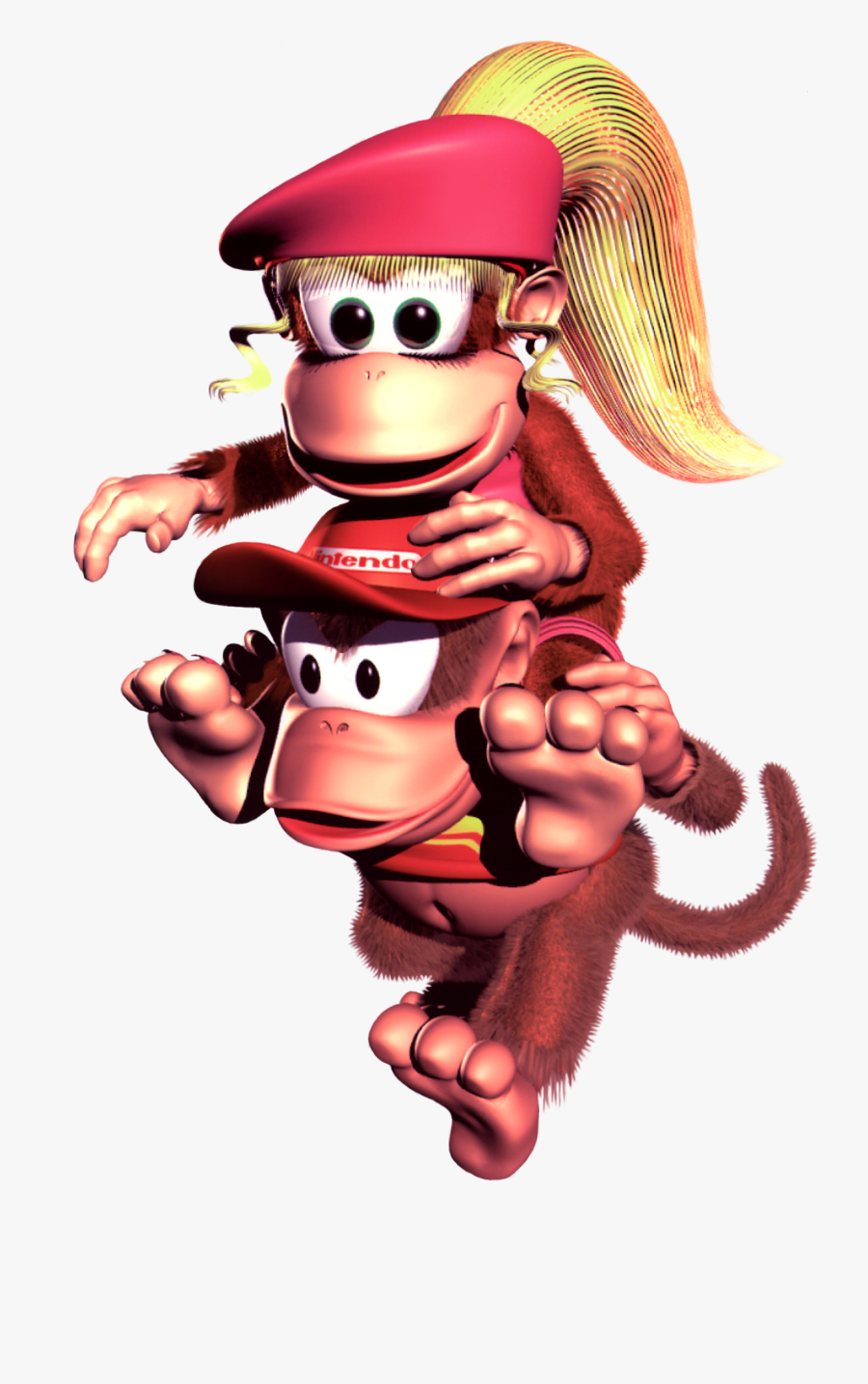 Transparent Donkey Kong Png - Donkey Kong Country 2 Diddy Kong, Transparent Clipart