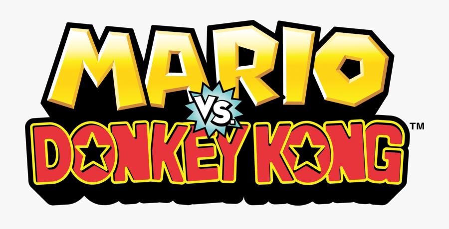Mario Vs Donkey Kong Transparent Background - Mario Vs Donkey Kong Logo, Transparent Clipart