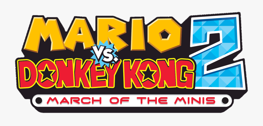 Mario Vs Donkey Kong Png High Quality Image - Mario Vs Donkey Kong 2 Logo, Transparent Clipart