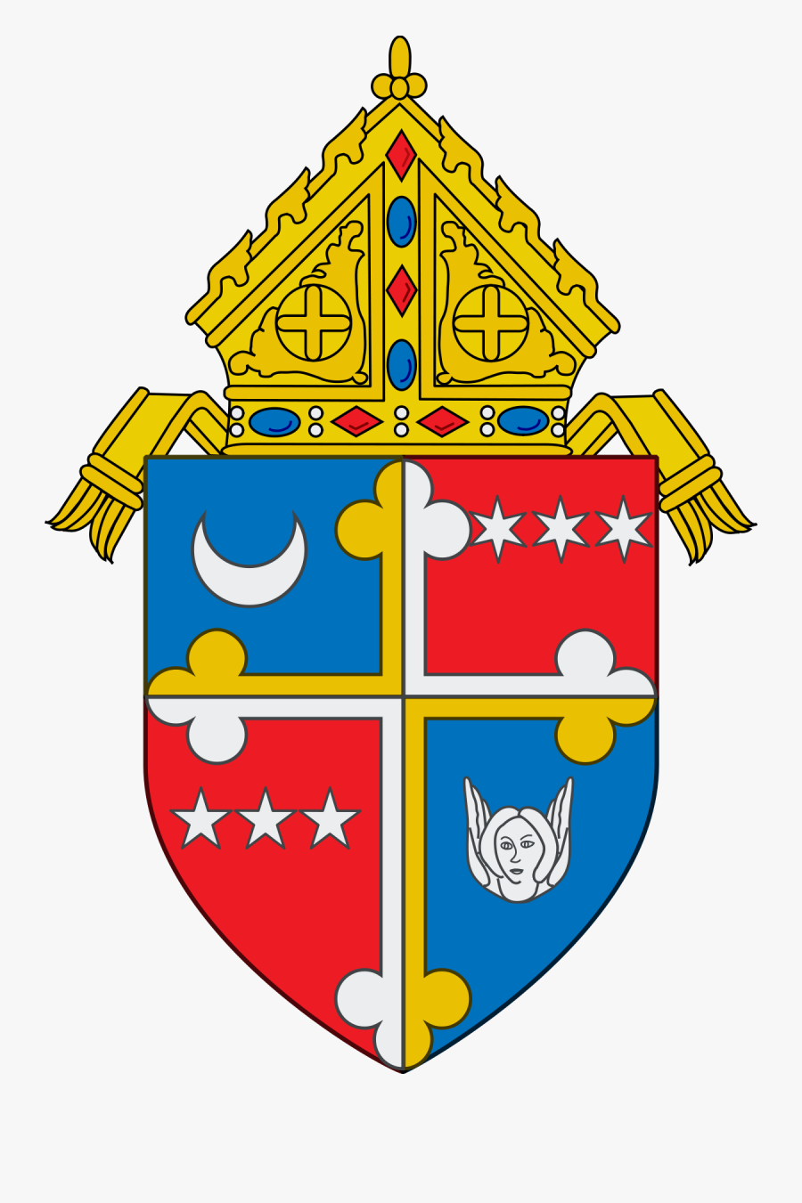 Archdiocese Of Washington Logo, Transparent Clipart