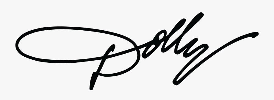 Dolly Parton Logo, Transparent Clipart