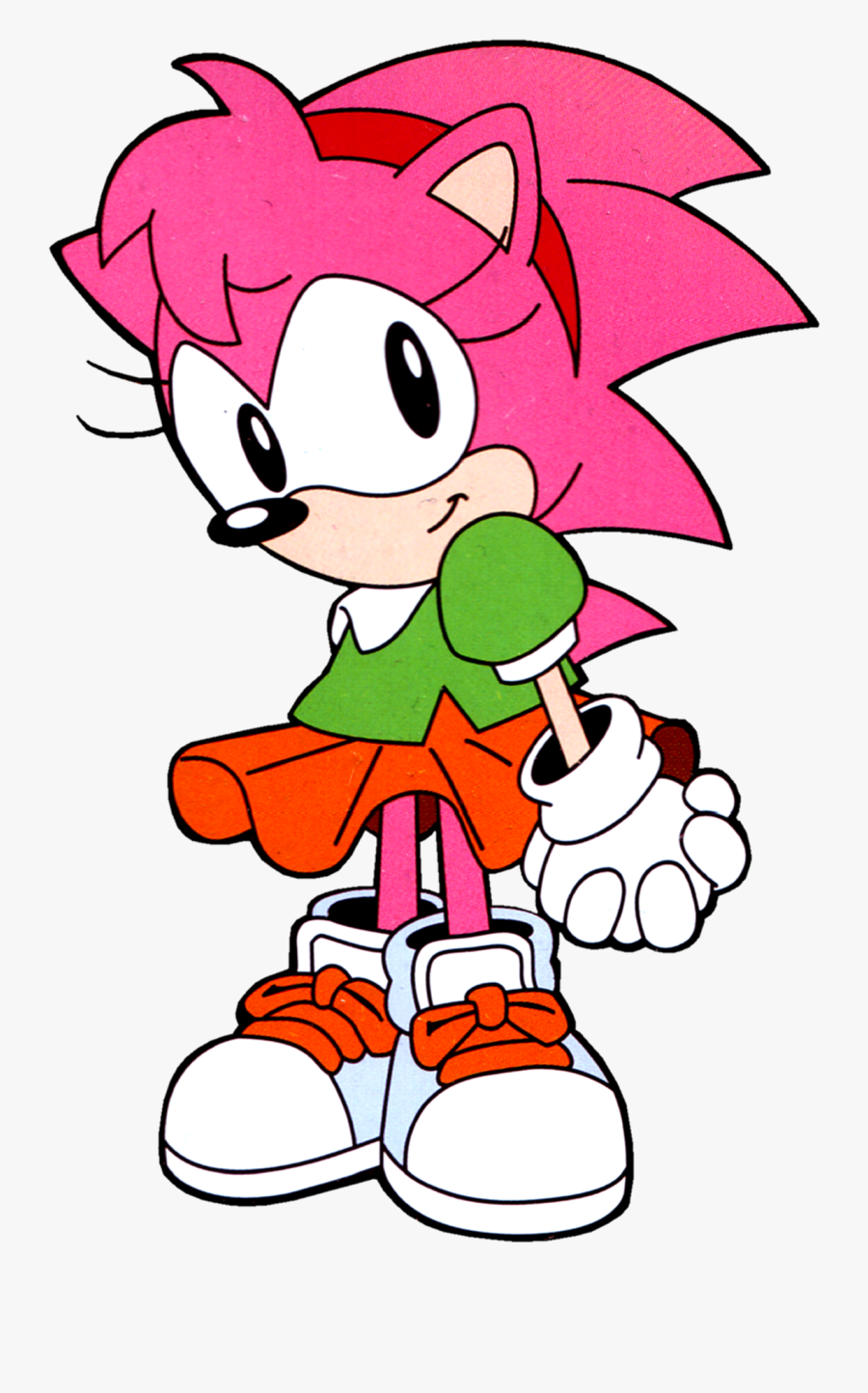 Transparent Damsel In Distress Clipart - Amy Rose The Rascal, Transparent Clipart