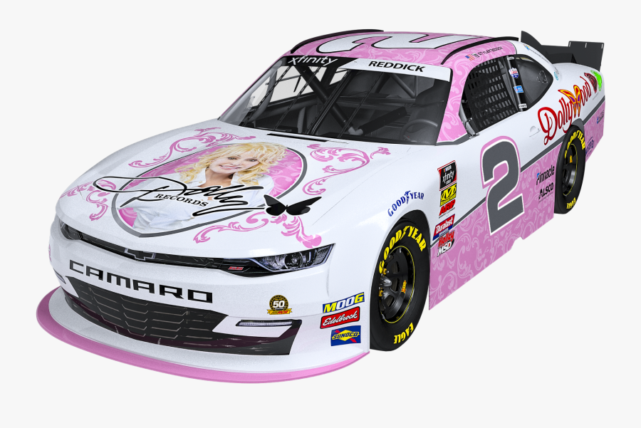 Transparent Dolly Png - Dolly Parton Nascar Car, Transparent Clipart