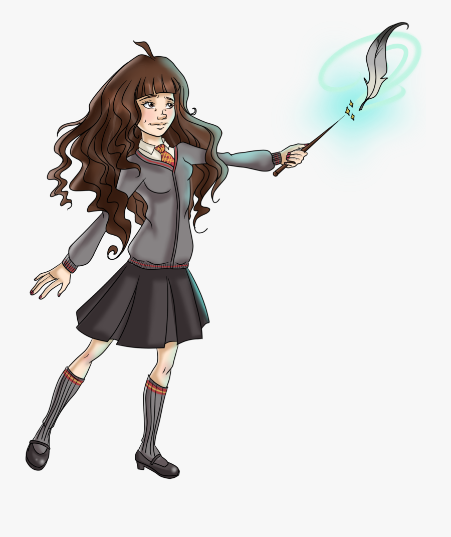 Collection Of Free Hermione Drawing Lemon Download - Hermione Harry Potter Drawing, Transparent Clipart