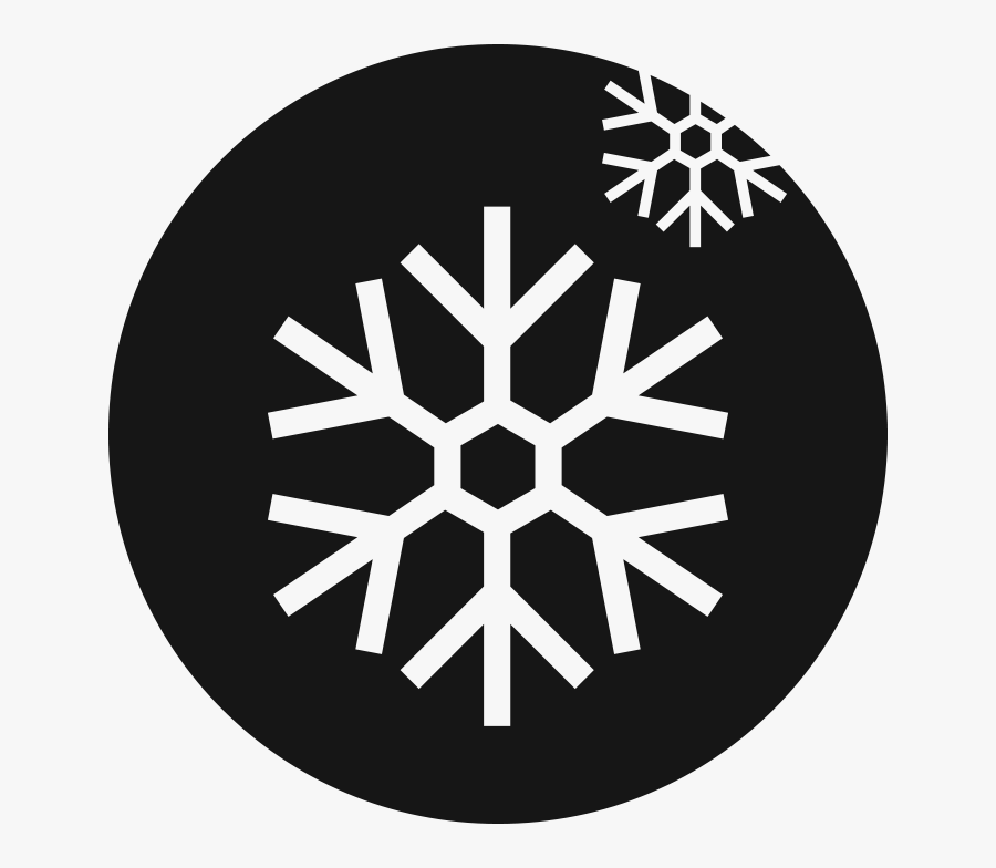Transparent Snow Icon Png - Snowflake On Thermostat, Transparent Clipart
