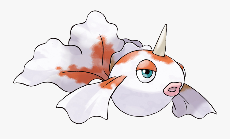 Goldeen Pokemon, Transparent Clipart