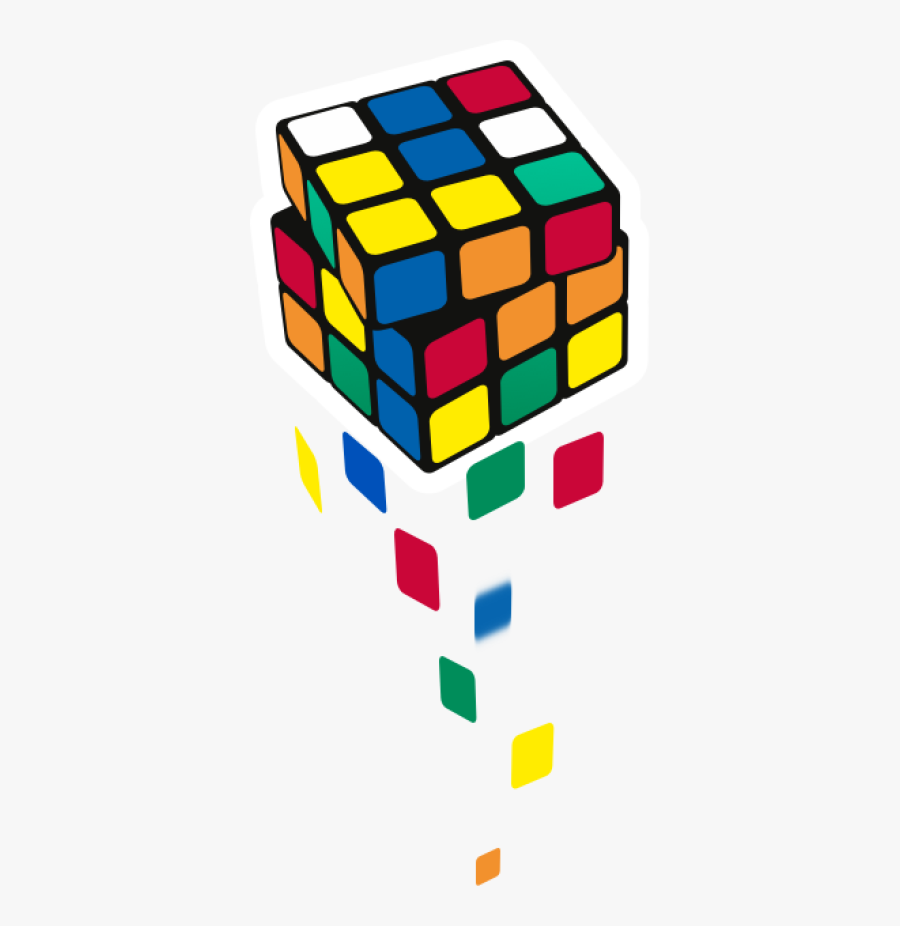 Rubiks Cube Captioncall - Rubik Cube Png, Transparent Clipart