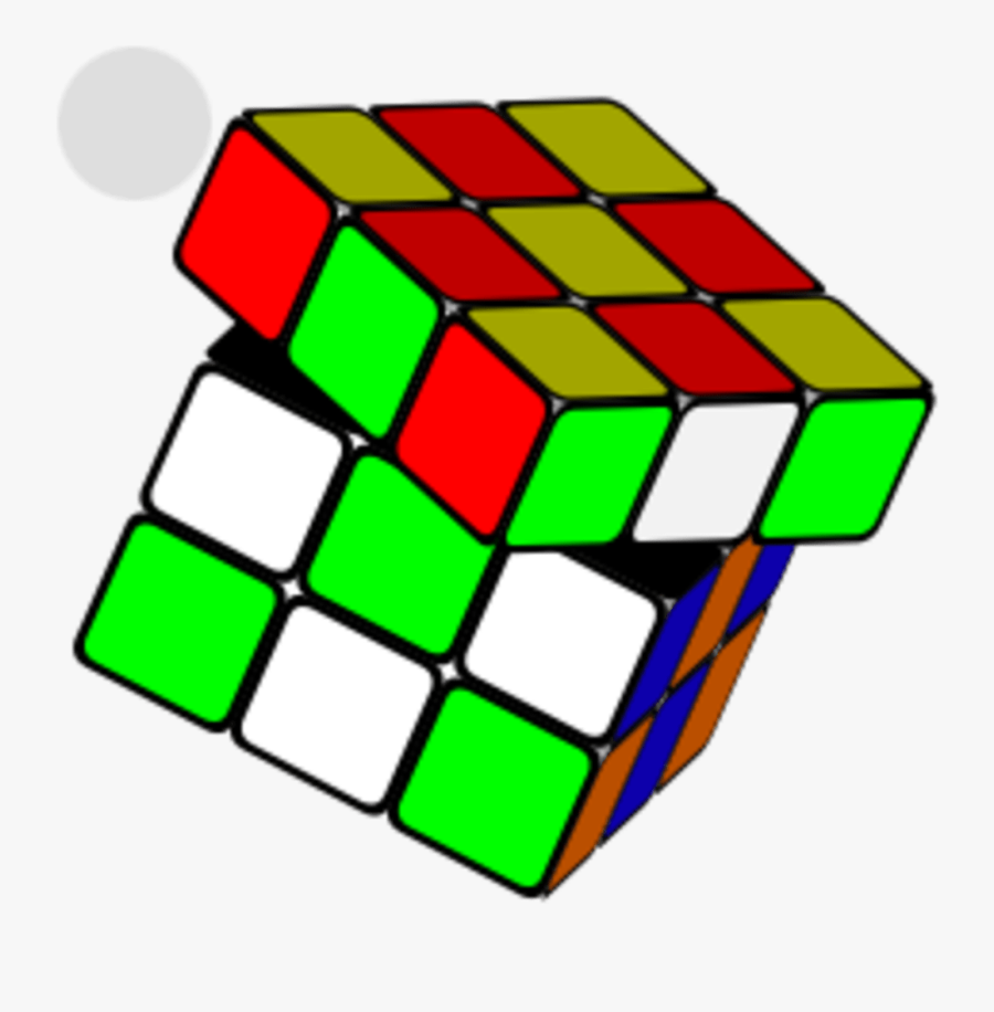 Rubik Widget, Transparent Clipart