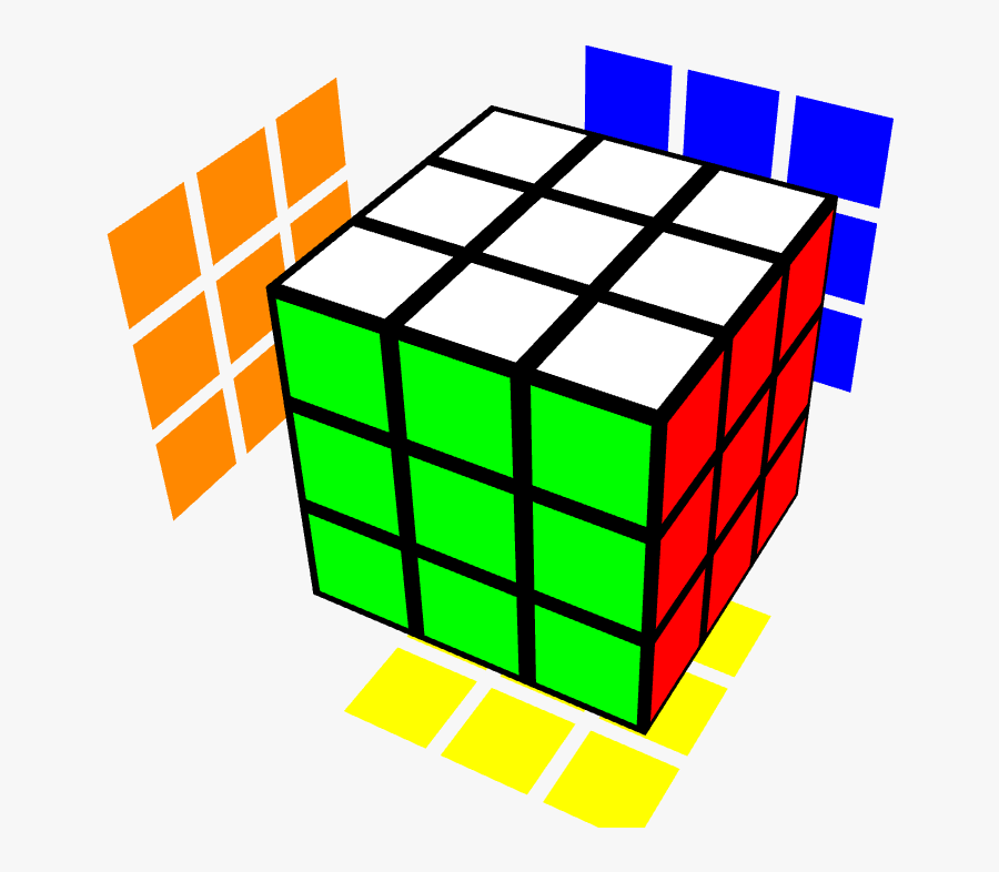 Universal Rubik's Cube Algorithms, Transparent Clipart