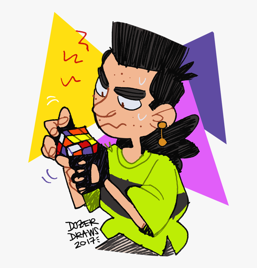 Young Bratt With That Rubik’s Cube - Balthazar Bratt X Dru, Transparent Clipart