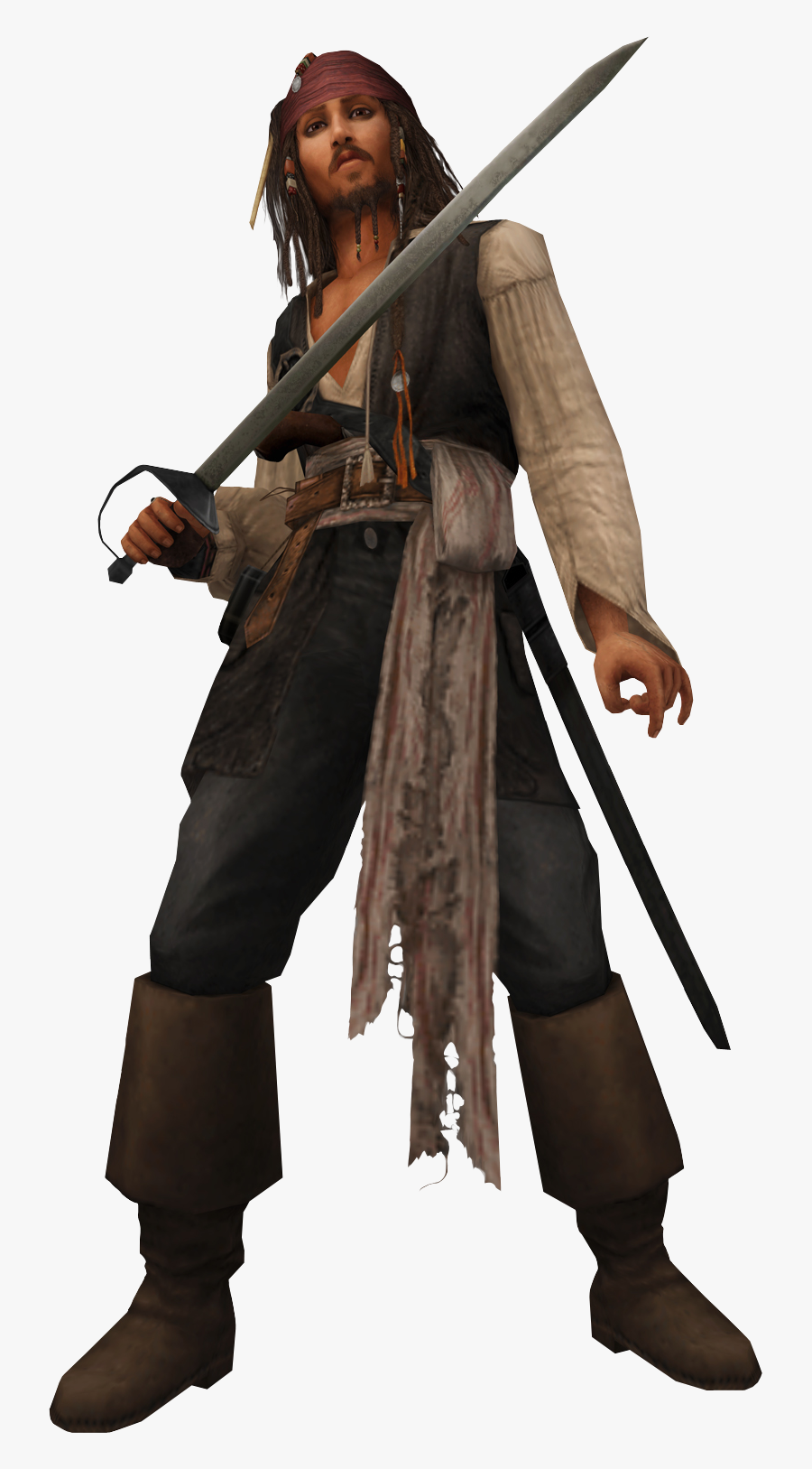 Captain Jack Sparrow Png Hd - Jack Sparrow Clear Background, Transparent Clipart