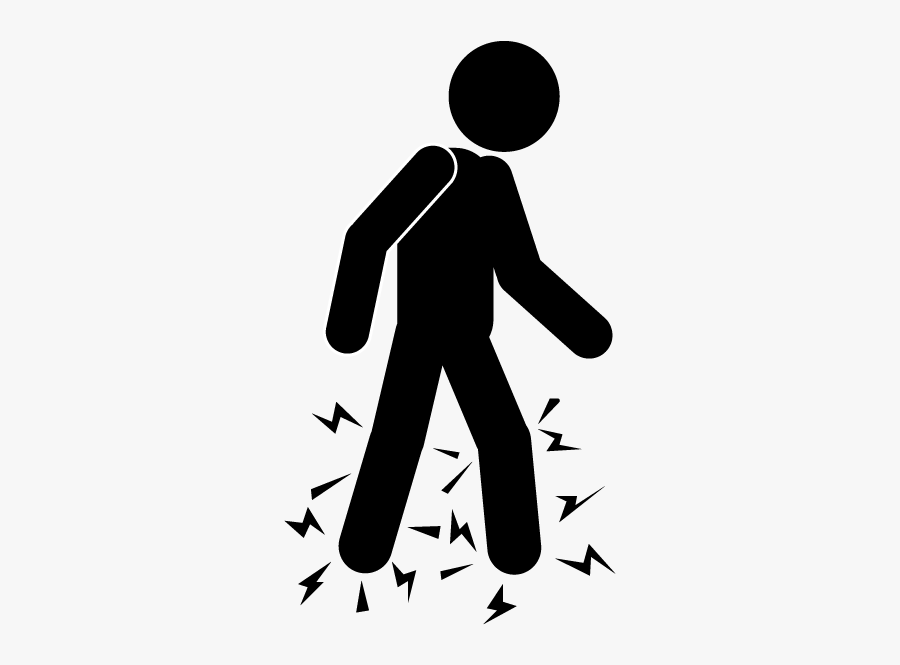 Pain When Walking - Peripheral Arterial Disease Icon, Transparent Clipart