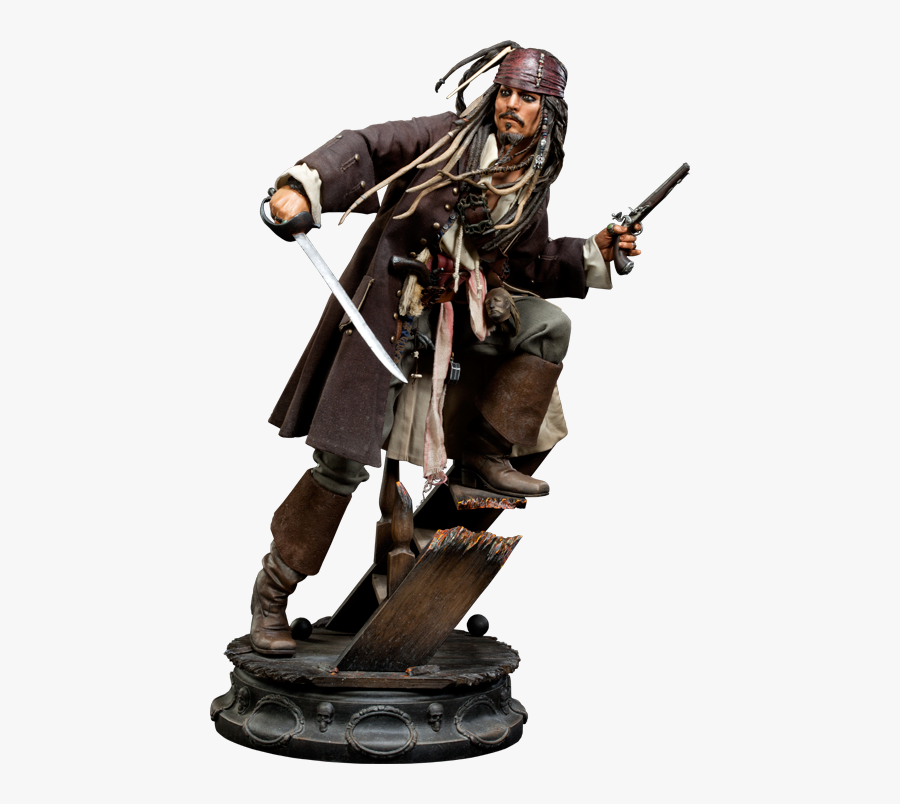 Captain Jack Sparrow Png - Captain Jack Sparrow Figure, Transparent Clipart