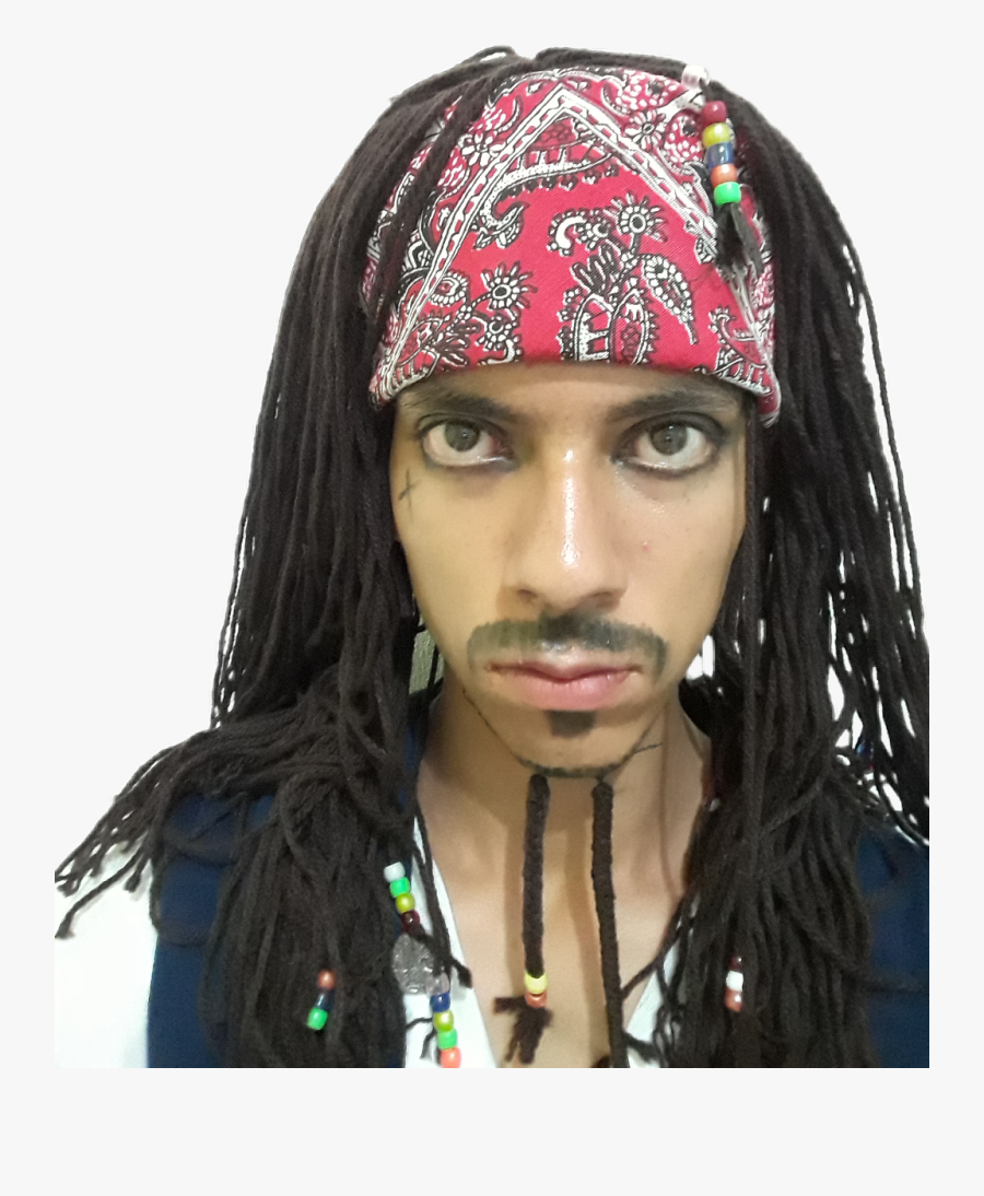 #capitán Jack Sparrow - Girl, Transparent Clipart