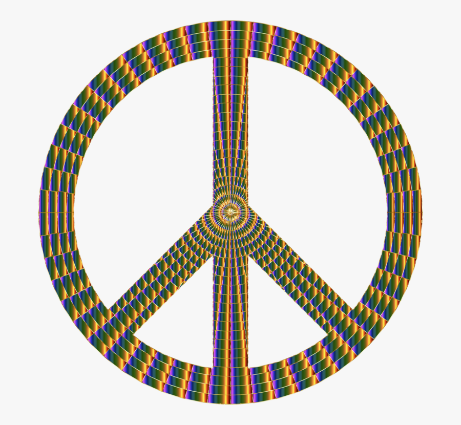 Peace Symbols,symbol,peace - Simple Peace Symbol Tattoo, Transparent Clipart