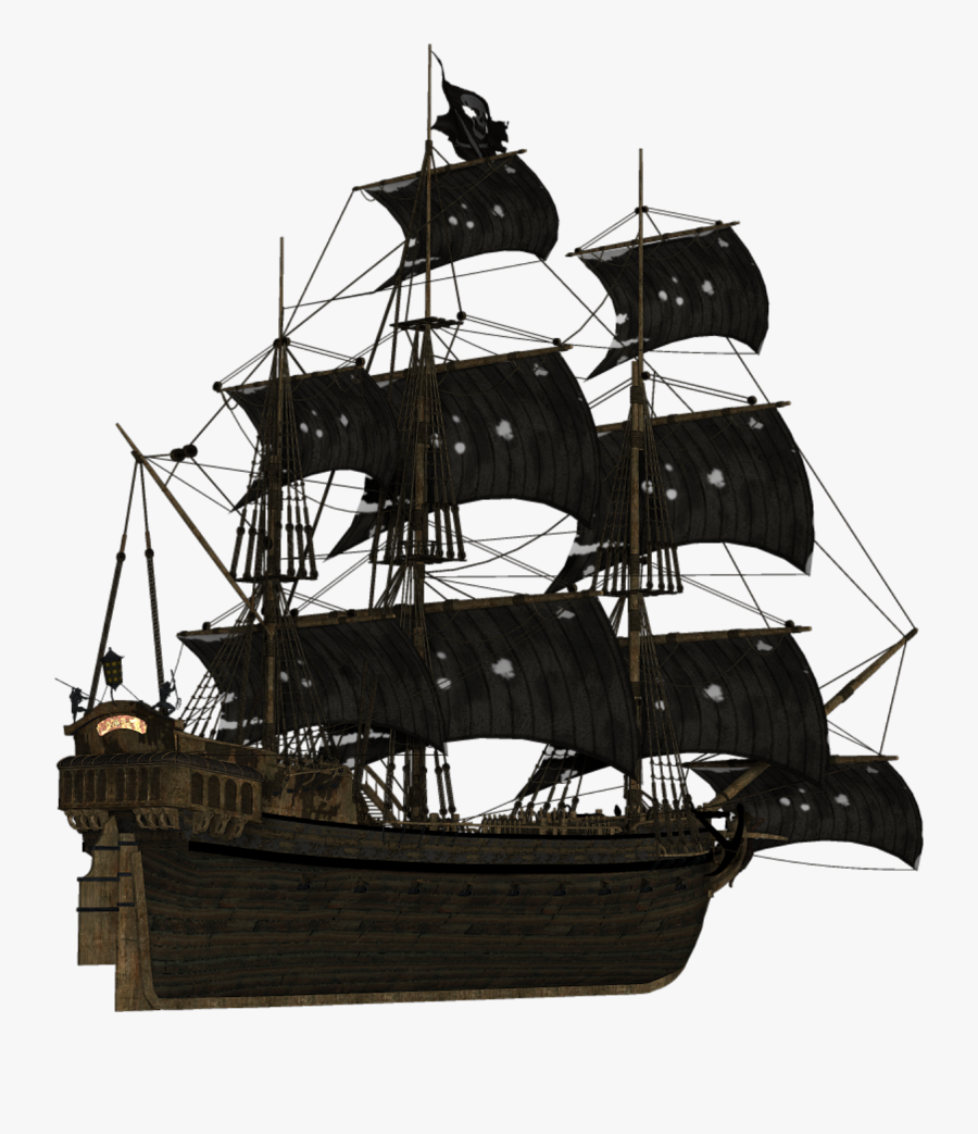 Jpg Transparent Jack Sparrow Pirates Of The Caribbean - Pirate Ship Ship Png, Transparent Clipart