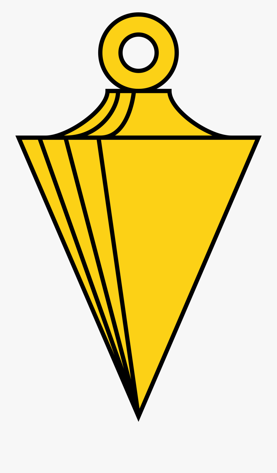 Instrument, Plumb Bob, Plummet, Tool, Weight - Plumb Png, Transparent Clipart