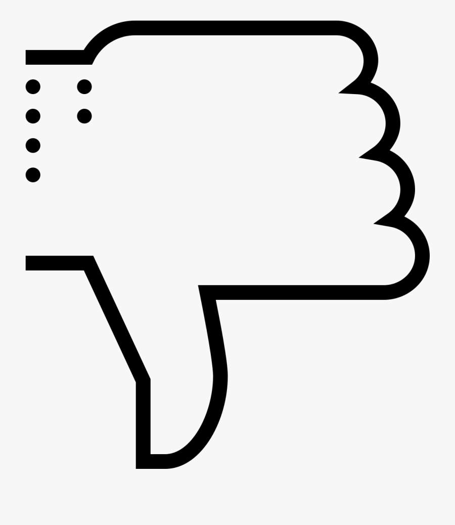 Computer Icons Thumb Signal Windows 10 Finger - Thumbs Down Emoji Drawing, Transparent Clipart