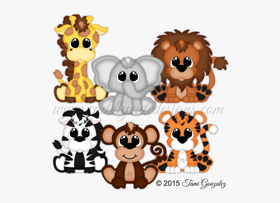 Animales De Zoologico Animados Kawaiis, Transparent Clipart