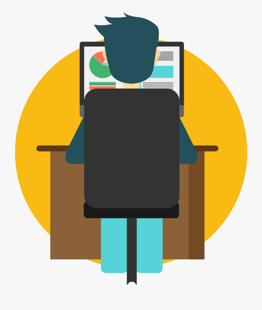 En Caso De Ser Necesario, Nos Desplazamos Físicamente - Clip Art, Transparent Clipart