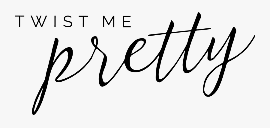 Twist Me Pretty Logo, Transparent Clipart