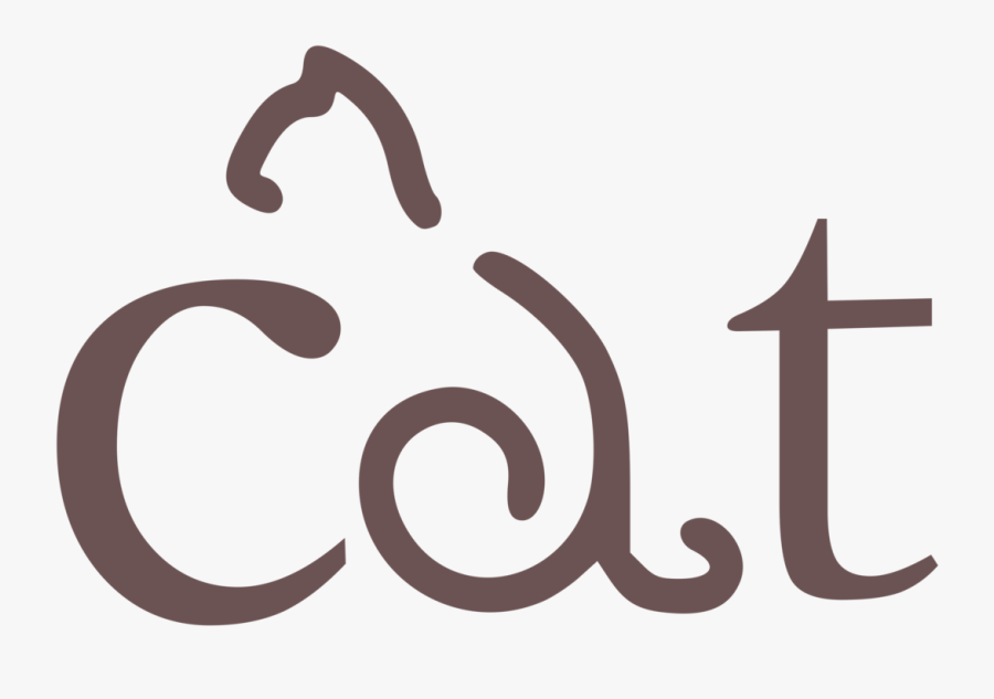 Text,brand,logo - Cat, Transparent Clipart