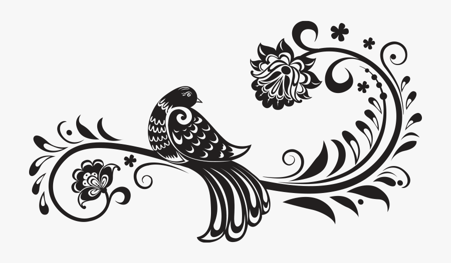 Wall Decal Design Sticker Download Hq Png Clipart - Vintage Bird Vector, Transparent Clipart