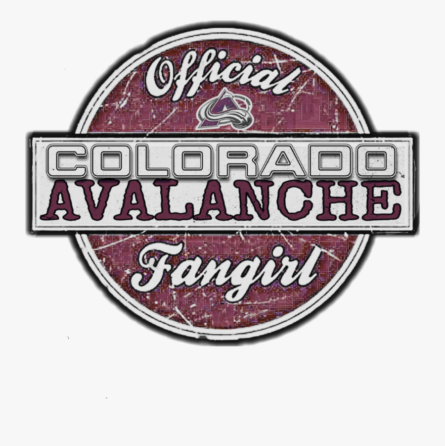 Colorado Avalanche Avs Nhl Hockey - Emblem, Transparent Clipart