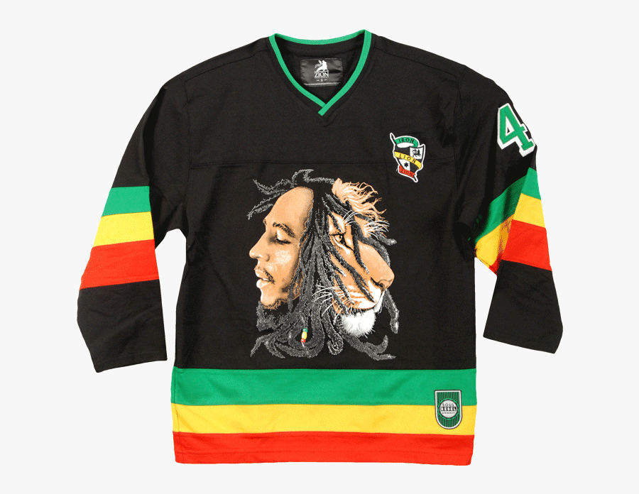 Clip Art Hockey Jersey - Bob Marley Jersey T Shirts, Transparent Clipart