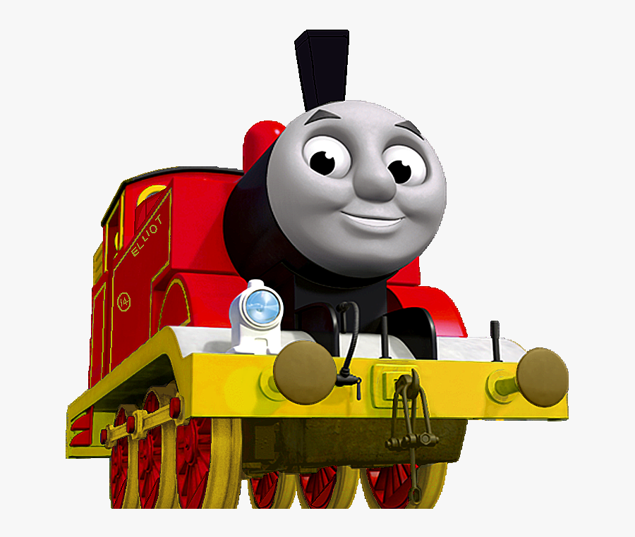 Clipart Of James The Tank Engine - Thomas And Friends Characters Thomas, Transparent Clipart