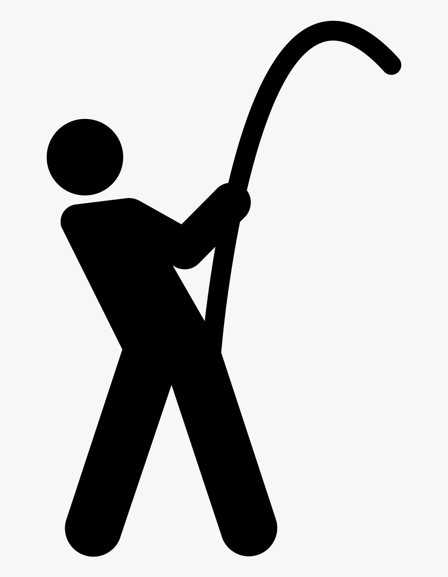 Fishing Icon, Transparent Clipart